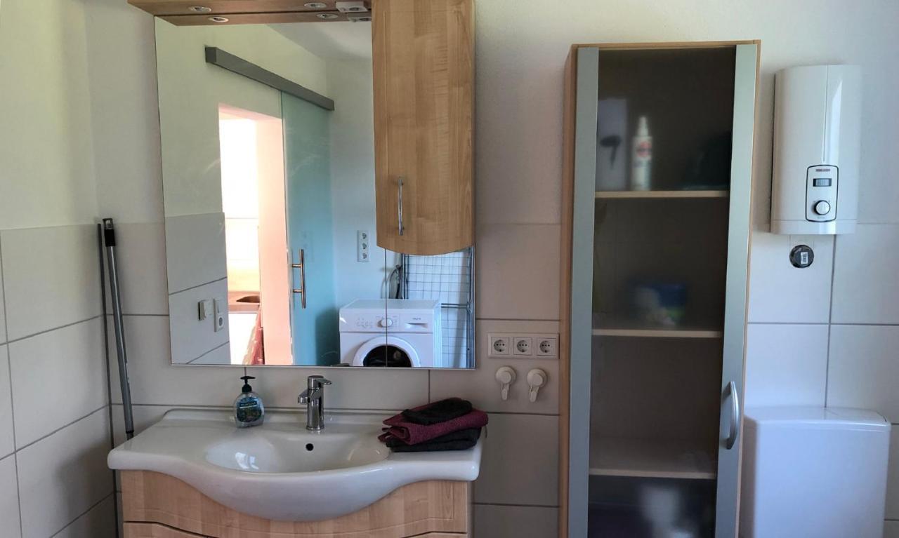 Burgauer Fewo Buitenkant foto