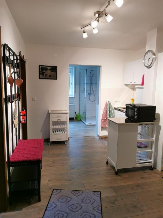 Burgauer Fewo Buitenkant foto